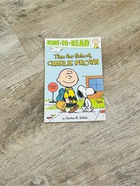 Time for School, Charlie Brown – Peanuts Ready-to-Read Level 2 Children’s Book